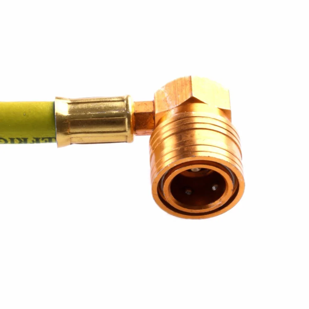 1pc 36cm Yellow Car Refrigerant Fluorine Charging Add Plus Pipe Tube Hose With 1/2" Acme Connector Car Accessories Hose
1pc 36cm Yellow Car Refrigerant Fluorine Charging Add Plus Pipe Tube Hose With 1/2" Acme Connector Car Accessories Hose