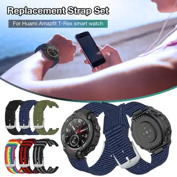 Classic Watch Band Replacement Wrist Strap Sweat-Resistant Waterproof Wristband for Amazfit T-Rex Colorful Watch Accessories
Classic Watch Band Replacement Wrist Strap Sweat-Resistant Waterproof Wristband for Amazfit T-Rex Colorful Watch Accessories