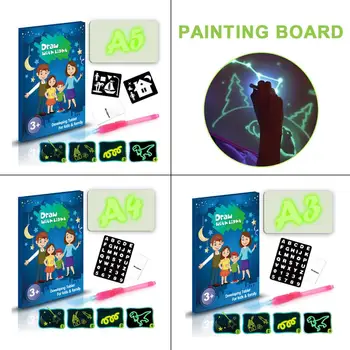 Children Light Drawing Doodle Board Toy Draw With Light 3D Drawing Board Fun And Educational Toy For Children Birthday Gift
Children Light Drawing Doodle Board Toy Draw With Light 3D Drawing Board Fun And Educational Toy For Children Birthday Gift