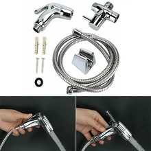Bidet Sprayer Toilet Bathroom Flush Handheld Shower Head Nozzle Hose Set For Personal Sanitation Closestool Cleaning
Bidet Sprayer Toilet Bathroom Flush Handheld Shower Head Nozzle Hose Set For Personal Sanitation Closestool Cleaning