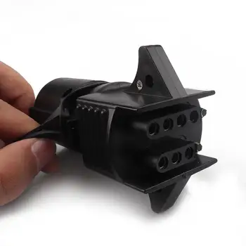 12 V Car Trailer Connector Plug Multi-Tow 7 Blade to 5 Flat and 4 Flat Auto Adapter Automobile Connector Plug Adapter
12 V Car Trailer Connector Plug Multi-Tow 7 Blade to 5 Flat and 4 Flat Auto Adapter Automobile Connector Plug Adapter
