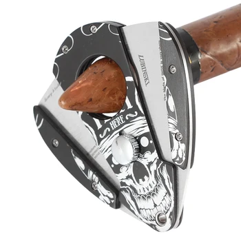 LUBINSKI Metal Sharp Blade Stainless Steel Cigar Cutter Scissors Guillotine Portable Big Diameter W/ Cutter Case & Gift Box
LUBINSKI Metal Sharp Blade Stainless Steel Cigar Cutter Scissors Guillotine Portable Big Diameter W/ Cutter Case & Gift Box