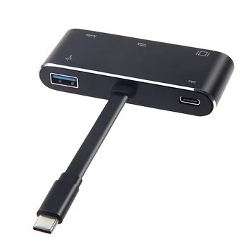 new Type-c To HD/VGA Video Audio Adapter Laptop To HDTV Projector Computer Screen Converter USB 3.0 Hub
new Type-c To HD/VGA Video Audio Adapter Laptop To HDTV Projector Computer Screen Converter USB 3.0 Hub