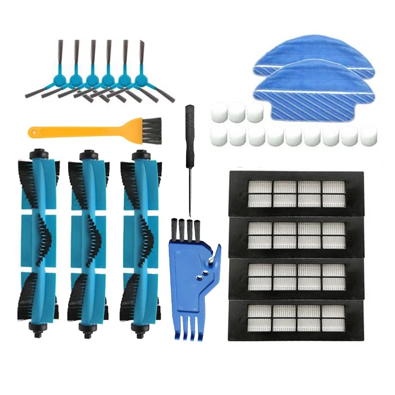 -ing Robot Accessories, Suitable for Conga 3090 ing Machine, Main Brush Side Brush Rag Filter Set
-ing Robot Accessories, Suitable for Conga 3090 ing Machine, Main Brush Side Brush Rag Filter Set
