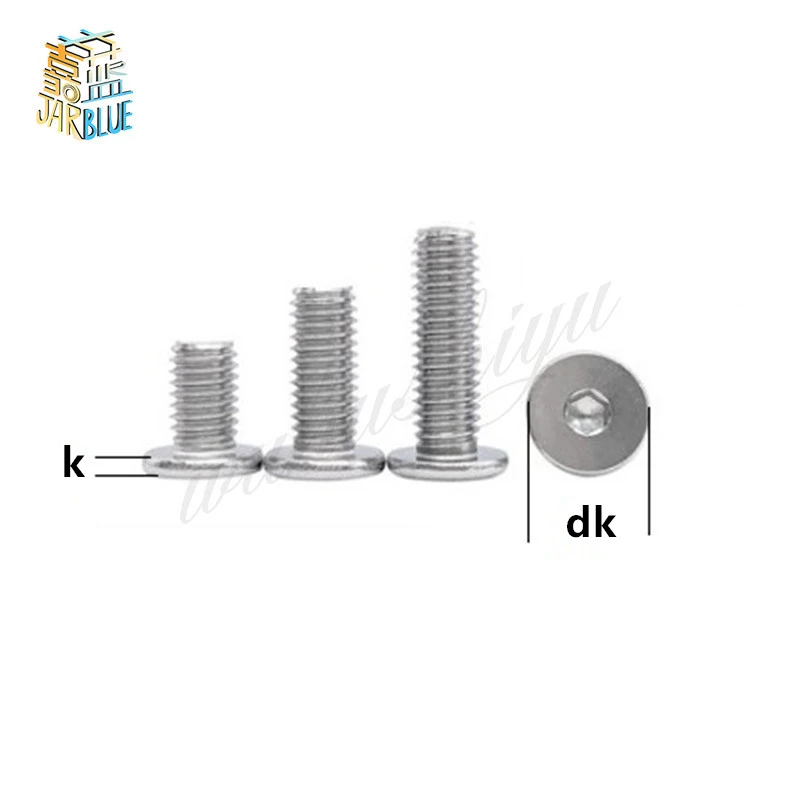 10/50pcs Cm M2 M2.5 M3 M4 M5 M6 304 Stainless Steel Hex Hexagon Socket Ultra Thin Super Low Flat Wafer Head Allen Cap Screw Bolt
10/50pcs Cm M2 M2.5 M3 M4 M5 M6 304 Stainless Steel Hex Hexagon Socket Ultra Thin Super Low Flat Wafer Head Allen Cap Screw Bolt