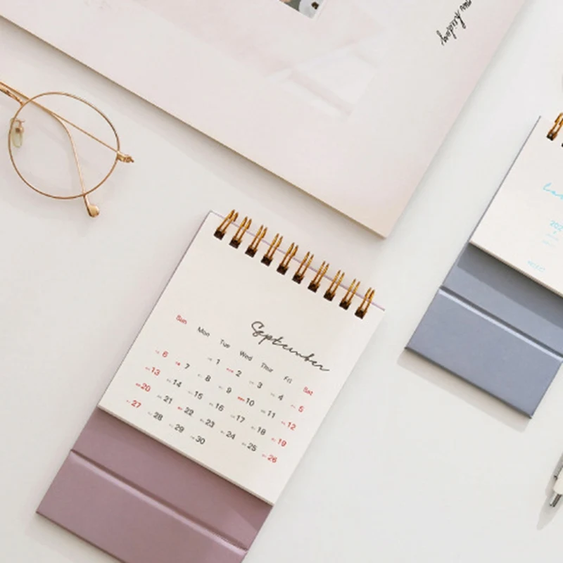 Portable Desktop Calendars Notebook Daily Schedule Planner For 2021 Simple Solid Color Mini Calendar Creative
Portable Desktop Calendars Notebook Daily Schedule Planner For 2021 Simple Solid Color Mini Calendar Creative