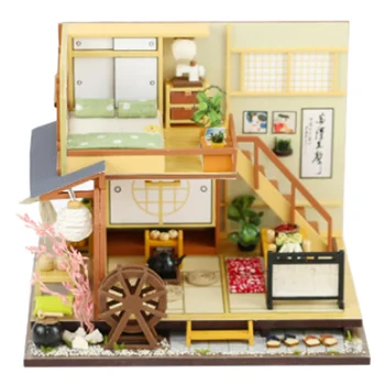 DIY Doll House Wooden Doll Houses Miniature Dollhouse Furniture Kit with Dust cover Toys for Children Christmas Gift M034
DIY Doll House Wooden Doll Houses Miniature Dollhouse Furniture Kit with Dust cover Toys for Children Christmas Gift M034
