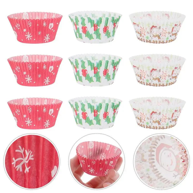 375Pcs Christmas Cupcake Liners DIY Christmas Leaf Snowflakes Snowman Cupcake Wrapper Baking Cups Paper Liner Cake Decoration
375Pcs Christmas Cupcake Liners DIY Christmas Leaf Snowflakes Snowman Cupcake Wrapper Baking Cups Paper Liner Cake Decoration