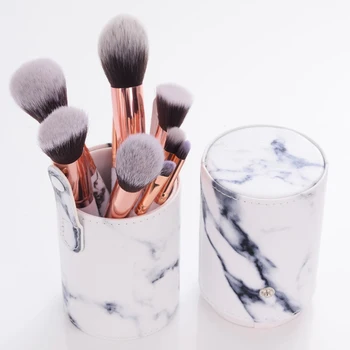 1 Set 10 support PU Marble Pattern Brush Tube Makeup Bucket Makeup Brush Storage Tool Portable Brushes Holder Bag Empty Storage
1 Set 10 support PU Marble Pattern Brush Tube Makeup Bucket Makeup Brush Storage Tool Portable Brushes Holder Bag Empty Storage