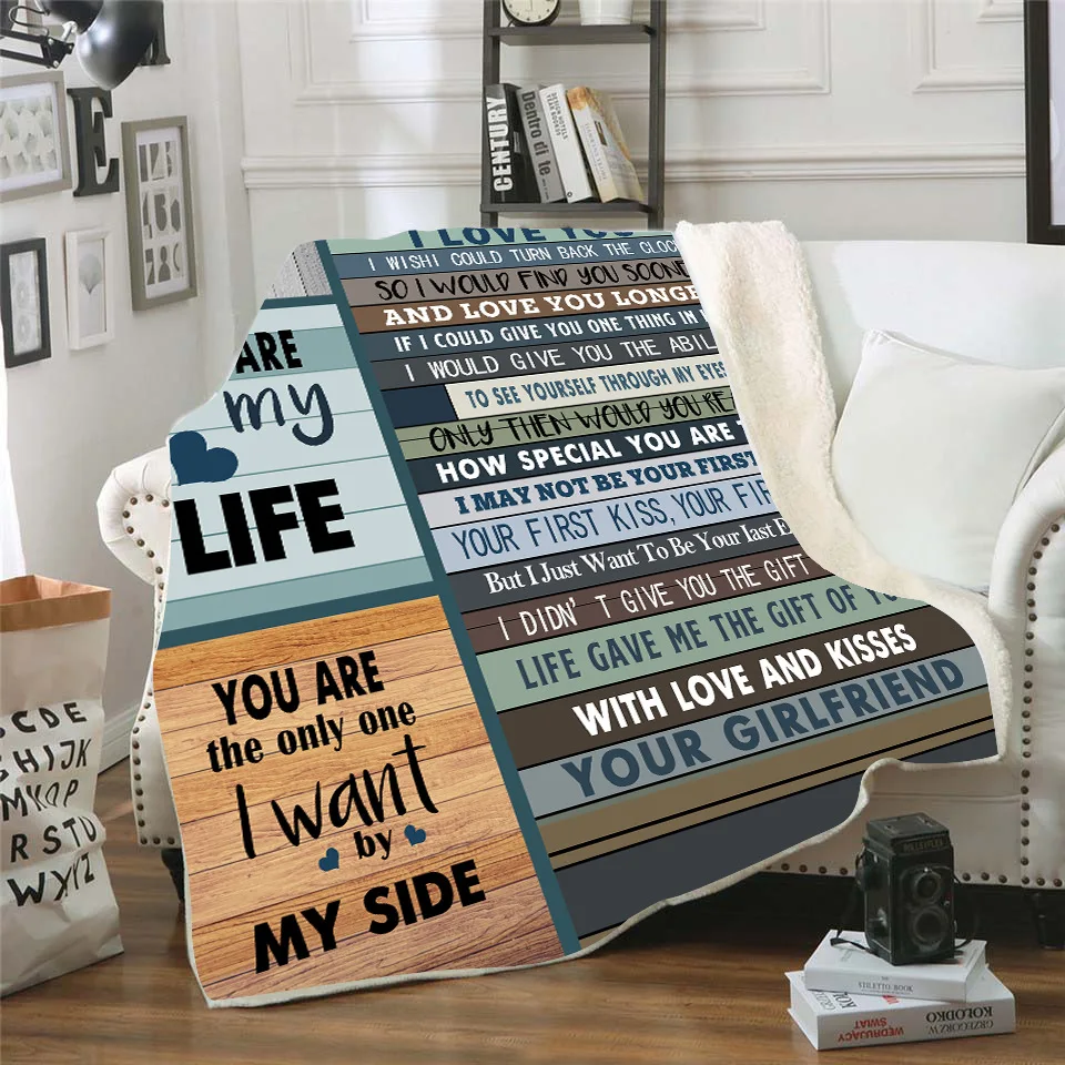 You Are The Only One I Want By My Side 3d printed fleece blanket for Picnic Thick Fashionable Bedspread Sherpa Throw B lanket
You Are The Only One I Want By My Side 3d printed fleece blanket for Picnic Thick Fashionable Bedspread Sherpa Throw B lanket