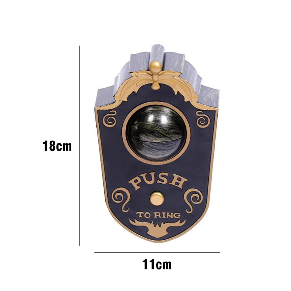 Original ISHOWTIENDA Halloween One-eyed Doorbell Decoration Ghost's Day Glowing Hanging Piece Whole Door Hanging decoration
Original ISHOWTIENDA Halloween One-eyed Doorbell Decoration Ghost's Day Glowing Hanging Piece Whole Door Hanging decoration