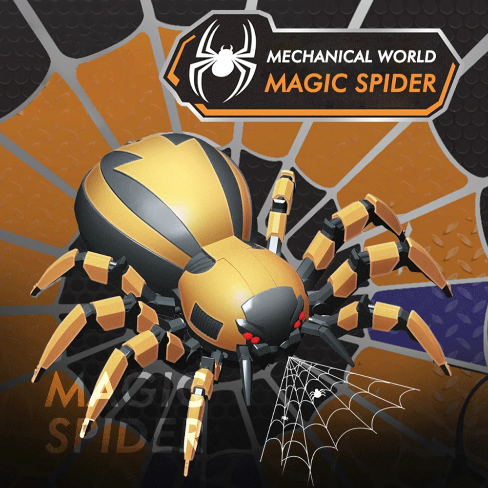 2020 Electric Toy Magic Spider Charging Large Machinery Acousto-Optic Spider Remote Control Simulation Animal Models Kids Toys
2020 Electric Toy Magic Spider Charging Large Machinery Acousto-Optic Spider Remote Control Simulation Animal Models Kids Toys