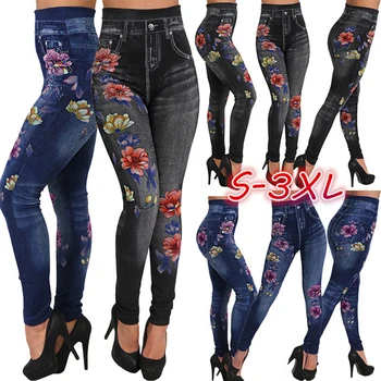 Fashion Jeans Woman High Waist Jeans Woman High Elastic Plus Size Stretch Jeans Female Washed Denim Skinny Flower Pattern Pants
Fashion Jeans Woman High Waist Jeans Woman High Elastic Plus Size Stretch Jeans Female Washed Denim Skinny Flower Pattern Pants