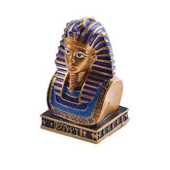 Egyptian King TUT Pharaoh Figurine Statue Ancient Sculpture Collectible Mythology Miniature Figure Egypt Decor 
Egyptian King TUT Pharaoh Figurine Statue Ancient Sculpture Collectible Mythology Miniature Figure Egypt Decor