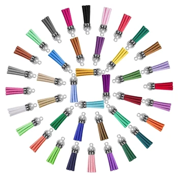 200 Pieces Keychain Tassels Leather Tassel Pendants Bulk for DIY Keychain, Sewing Clothing Accessories Craft, 3.8cm/1.5 Inch
200 Pieces Keychain Tassels Leather Tassel Pendants Bulk for DIY Keychain, Sewing Clothing Accessories Craft, 3.8cm/1.5 Inch