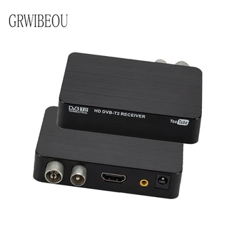 Ultra HD 1080p New mini model HD DVB-T2 K2 set-top box STB MPEG4 DVB-T2 K2 H.264 receiver with Remote
