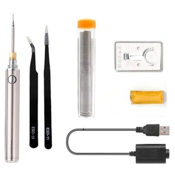 New 5V 8W Soldering Iron Wireless Charging Soldering Iron Set USB Soldering Tool
New 5V 8W Soldering Iron Wireless Charging Soldering Iron Set USB Soldering Tool