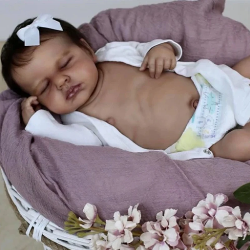 20 inch Reborn Vinyl Doll Kit Unfinished Doll Kit With Full Limbs Bebe Reborn Blank Kit Molds Baby Girls Gift
20 inch Reborn Vinyl Doll Kit Unfinished Doll Kit With Full Limbs Bebe Reborn Blank Kit Molds Baby Girls Gift