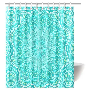 Abstract Shower Curtain Paisley Medallion Mandala Decor, Hippie Boho Bohemian Decorations Geometric Fabric Bathroom Shower
Abstract Shower Curtain Paisley Medallion Mandala Decor, Hippie Boho Bohemian Decorations Geometric Fabric Bathroom Shower