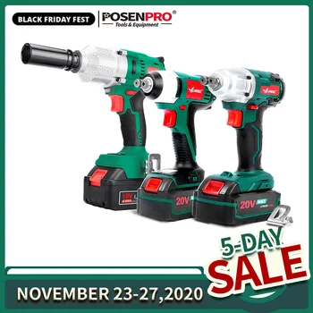 LANNERET Cordless Electric Impact Wrench 1/2" Rechargeable Electric Wrench 4.0Ah Li-ion Battery Fast Chargering Auto Car Repair
LANNERET Cordless Electric Impact Wrench 1/2" Rechargeable Electric Wrench 4.0Ah Li-ion Battery Fast Chargering Auto Car Repair