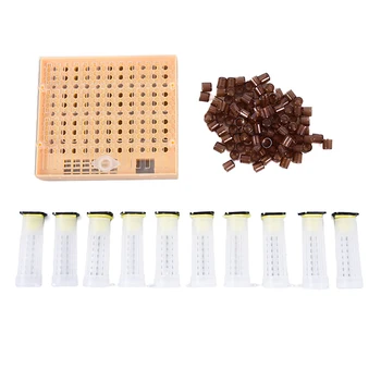 1 set/110pcs Plastic Bee Cell Cups Cup kit Queen Cage Beekeeping Tools Equipment Set Queen Rearing System Cultivating Box
1 set/110pcs Plastic Bee Cell Cups Cup kit Queen Cage Beekeeping Tools Equipment Set Queen Rearing System Cultivating Box