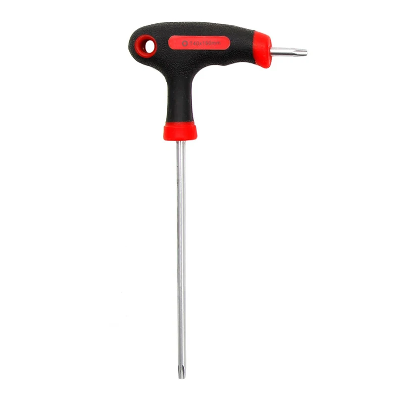T-Handle Grip Torx&Hex Allen Key Screwdriver Driver Tool T10/T15/T20/T25/T30/T40 MAR13
T-Handle Grip Torx&Hex Allen Key Screwdriver Driver Tool T10/T15/T20/T25/T30/T40 MAR13