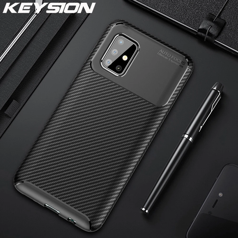 Чехол KEYSION для Samsung A51 A71 5G A01 A11 A21 A41 M31 M30S A50 A70 чехол телефона Galaxy S20 Ultra S10 Plus