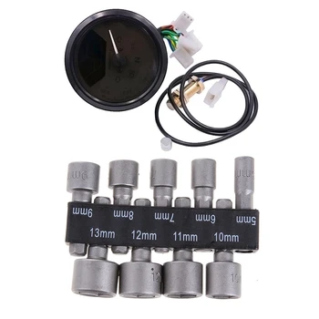 2 Pcs Accessories: 9 Pcs Hex Shank Socket Sleeve Nozzles Nut Driver Bit Set & 1 Pcs LED Motorcycle Backlight Tachometer
2 Pcs Accessories: 9 Pcs Hex Shank Socket Sleeve Nozzles Nut Driver Bit Set & 1 Pcs LED Motorcycle Backlight Tachometer