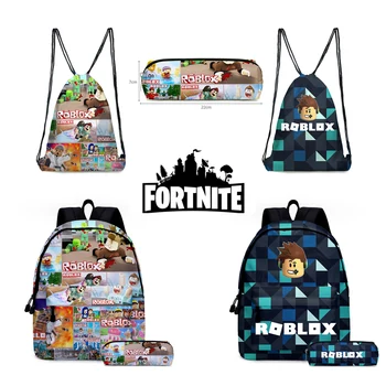 Student School Backpack Minecraft Roblox Rucksack Unisex Men Knapsack Boy Cartoon Anime Bookbag Drawstring Schoolbag Pencil Bag
Student School Backpack Minecraft Roblox Rucksack Unisex Men Knapsack Boy Cartoon Anime Bookbag Drawstring Schoolbag Pencil Bag