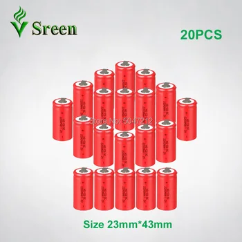 Rechargeable NI-CD SC 2200mAh With Nickel Sheet 1.2V Battery Cell DIY to Subc Electronic Accumulator Rechargeable Battery Packs
Rechargeable NI-CD SC 2200mAh With Nickel Sheet 1.2V Battery Cell DIY to Subc Electronic Accumulator Rechargeable Battery Packs