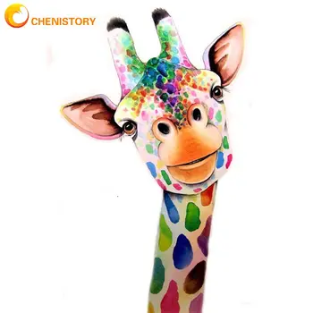 CHENISTORY Frameless Oil Painting By Numbers For Adults Little Giraffe Head Animal Paints Kit Diy Gift Living Room Drawing Artcr
CHENISTORY Frameless Oil Painting By Numbers For Adults Little Giraffe Head Animal Paints Kit Diy Gift Living Room Drawing Artcr