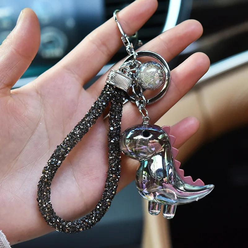 Color Four Color Cute Cartoon Little Dinosaur Keychain Animal Key chains For Women Bag Charm Key Ring Pendant Gifts 2020
Color Four Color Cute Cartoon Little Dinosaur Keychain Animal Key chains For Women Bag Charm Key Ring Pendant Gifts 2020