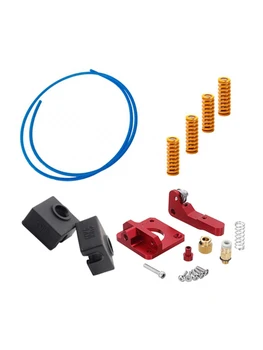 High Quality Cr10/Ender 3 Upgraded Version Extruder + Petg Tube + Spring + New Silicone Sl For 3D Printer Accessories