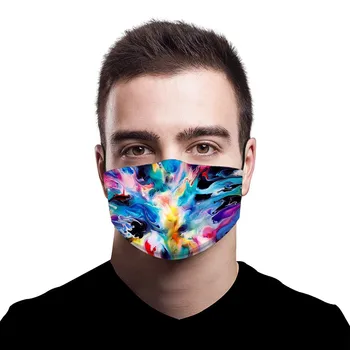 Tie dye Print Masks Dustproof Windproof Foggy Haze PM2.5 Mask With 1PC Mask Gasket Face Mask Gasket Breathable mascara de boca
Tie dye Print Masks Dustproof Windproof Foggy Haze PM2.5 Mask With 1PC Mask Gasket Face Mask Gasket Breathable mascara de boca