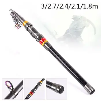 Portable Telescopic Fishing Rod 1.8-3.0M High Carbon Carp Fishing Tackle Fishing Assembly
Portable Telescopic Fishing Rod 1.8-3.0M High Carbon Carp Fishing Tackle Fishing Assembly