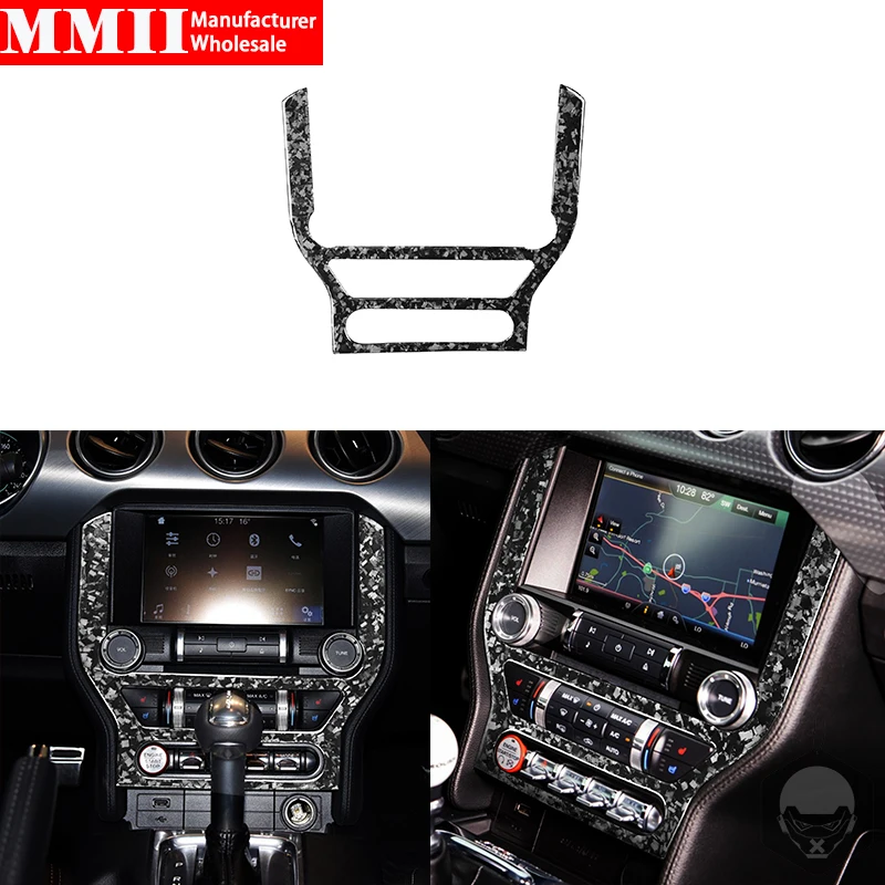 For Ford Mustang 2015-2022 Real Carbon Fiber Car Center Control CD Panel Frame Decoration Cover Trim Stickers Car Accessories
For Ford Mustang 2015-2022 Real Carbon Fiber Car Center Control CD Panel Frame Decoration Cover Trim Stickers Car Accessories