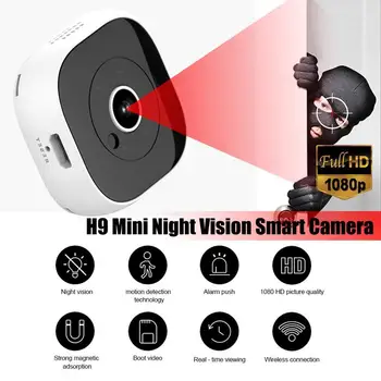 CCTV Security Remote Monitoring Camera New HD 1080P H9 Mini WIFI Camera Wireless Smartphone Application Infrared Mini Camera
CCTV Security Remote Monitoring Camera New HD 1080P H9 Mini WIFI Camera Wireless Smartphone Application Infrared Mini Camera