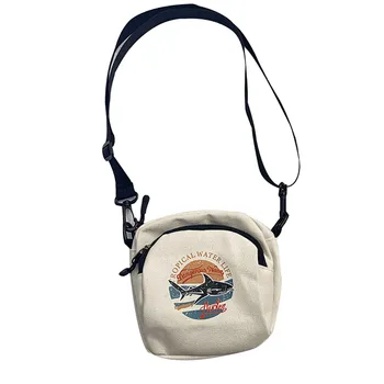 Women Student Shoulder Crossbody Bag Printing Canvas Zipper for Mobile Phone Keys Best Sale-WT
Women Student Shoulder Crossbody Bag Printing Canvas Zipper for Mobile Phone Keys Best Sale-WT