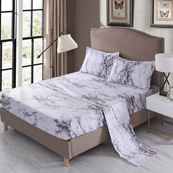 Proof Dust Fitted Sheet Mattress Cover Elastic Marble Printing Bed Sheet With Pillowcase Set King Size Bed Covers and Bedspreads
Proof Dust Fitted Sheet Mattress Cover Elastic Marble Printing Bed Sheet With Pillowcase Set King Size Bed Covers and Bedspreads