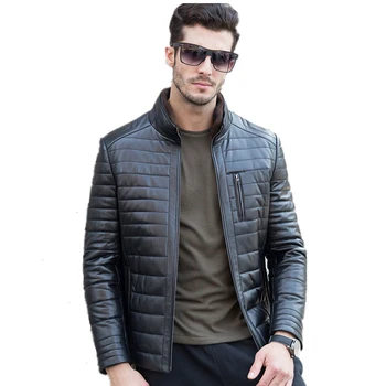 Genuine Leather Jacket Luxury Sheepskin Down Jacket Winter Jacket Men Real Mink Fur Collar Coat Chaqueta Hombre YR0001 MY1592
Genuine Leather Jacket Luxury Sheepskin Down Jacket Winter Jacket Men Real Mink Fur Collar Coat Chaqueta Hombre YR0001 MY1592