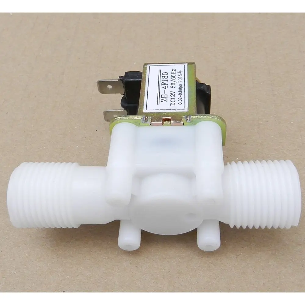 1/2" Plastic Solenoid Valve 12V 24V 220V Magnetic Washing Machine Dispenser Drinking Water Pneumatic Pressure Controller Switch
1/2" Plastic Solenoid Valve 12V 24V 220V Magnetic Washing Machine Dispenser Drinking Water Pneumatic Pressure Controller Switch
