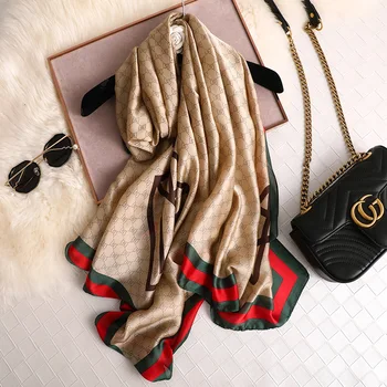New silk scarves women Joker simulation silk scarf beach summer sun shawl isn scarf beach towel
New silk scarves women Joker simulation silk scarf beach summer sun shawl isn scarf beach towel