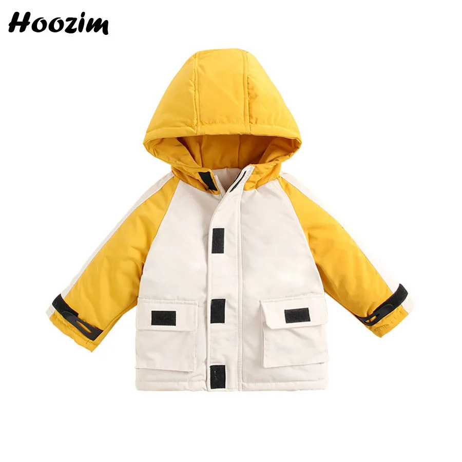 2019 Colorblock Quilted Jacket For Boys 2-9 Years Fashion Yellow Hooded Outerwear Kids High Street Winter Velcro Coat For Girls
2019 Colorblock Quilted Jacket For Boys 2-9 Years Fashion Yellow Hooded Outerwear Kids High Street Winter Velcro Coat For Girls
