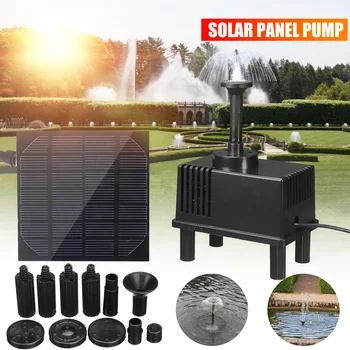 Solar Panel Power Water Pump for Fountain Garden Rockery Landscape Aquarium Fish Tank Pool Pond Submersible Watering Pump
Solar Panel Power Water Pump for Fountain Garden Rockery Landscape Aquarium Fish Tank Pool Pond Submersible Watering Pump