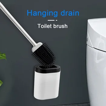 Behogar Toilet Brush Holder Set Wall Mounted Quick Drying Bathroom Toilet Cleaning Brush for Home Hotel Apartment Bath Supplies
Behogar Toilet Brush Holder Set Wall Mounted Quick Drying Bathroom Toilet Cleaning Brush for Home Hotel Apartment Bath Supplies