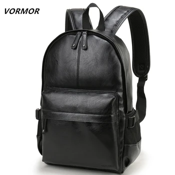 VORMOR Brand Men Backpack Leather School Backpack Bag Fashion Waterproof Travel Bag Casual Leather Book bag Male
VORMOR Brand Men Backpack Leather School Backpack Bag Fashion Waterproof Travel Bag Casual Leather Book bag Male