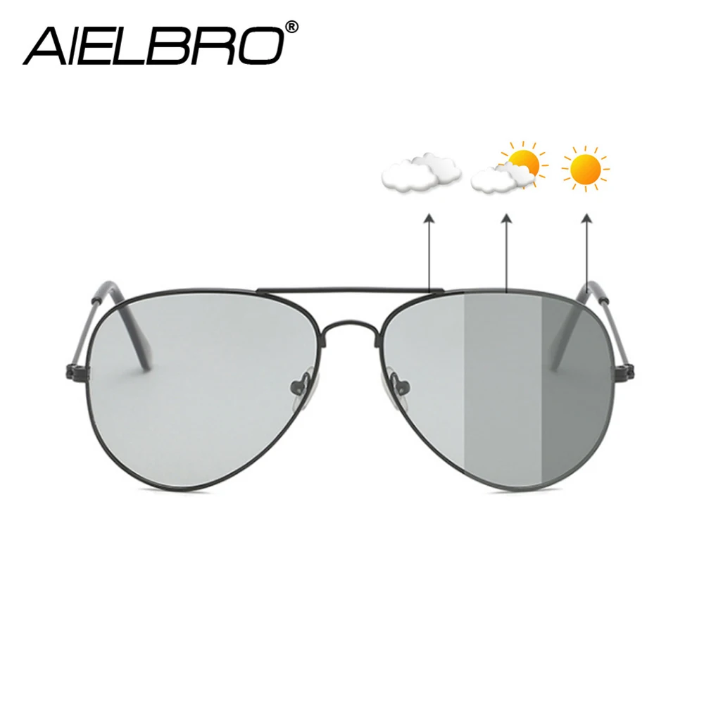 AIELBRO Photochromic Polarized Sunglasses Men Sports Fishing Hiking Bike Mountain Driving Sun Glasses For Men Women UV400
AIELBRO Photochromic Polarized Sunglasses Men Sports Fishing Hiking Bike Mountain Driving Sun Glasses For Men Women UV400