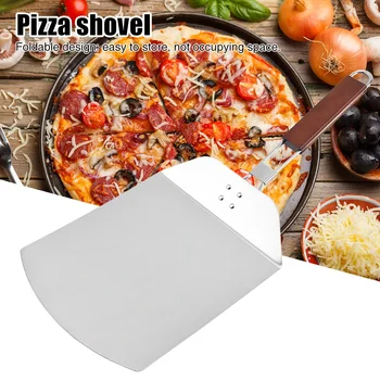 Cake Spatula Pastry Folding Handle Large Kitchen Peel Pies Pizza Shovel Stainless Steel Non-Slip Baking Tool Accessories Square
Cake Spatula Pastry Folding Handle Large Kitchen Peel Pies Pizza Shovel Stainless Steel Non-Slip Baking Tool Accessories Square