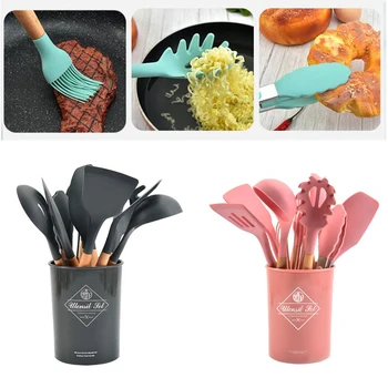 9/11pcs Non-stick Cookware Cooking Utensils Tool Silicone Kitchenware Spatula Shovel Baking Cookware Kitchen Accessories
9/11pcs Non-stick Cookware Cooking Utensils Tool Silicone Kitchenware Spatula Shovel Baking Cookware Kitchen Accessories