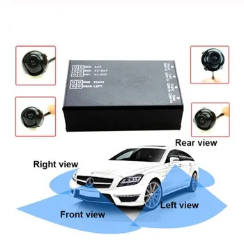 Rear View Back UP Cameras Control Box 4 Way Cameras 360 View Car Camera Switch System For Rear Left Right Size Front Camera
Rear View Back UP Cameras Control Box 4 Way Cameras 360 View Car Camera Switch System For Rear Left Right Size Front Camera